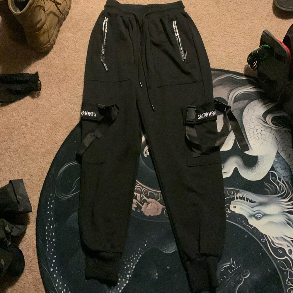 Cyberpunk men’s cargo pants